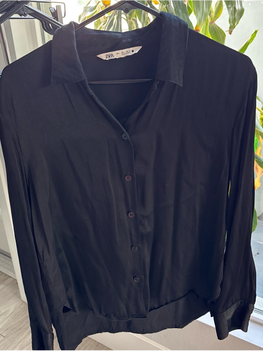 Black Button Down